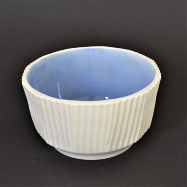 Jan Kåre Myklebust - keramik - Blå Skål - porcelæn