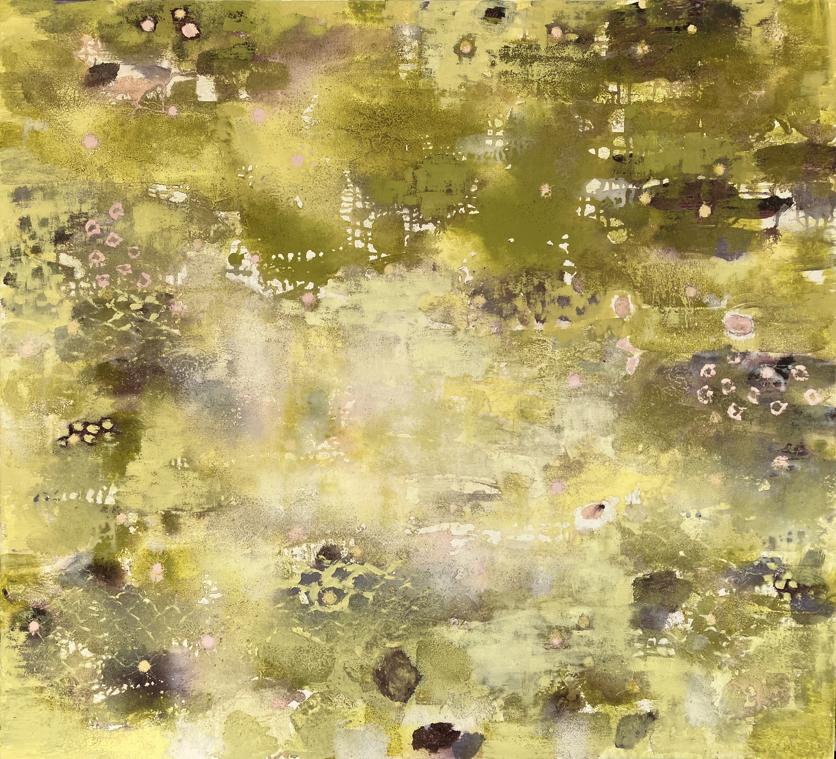 Overgivelse  III 100 x 110 cm